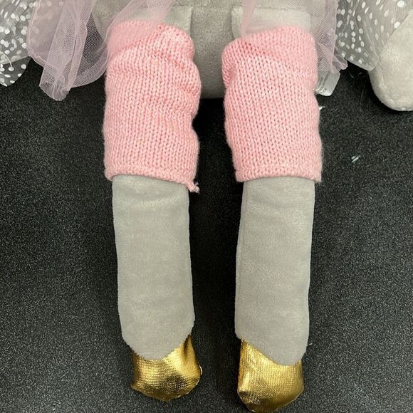 Levtex Baby Elise Plush Princess Mouse‎ Toy in Grey/Pink - Picture 3 of 8